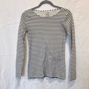 Navy Striped shirt J Crew